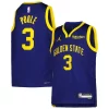 Jordan Elegant Poole Golden State Warriors Youth 2022/23 Swingman Jersey Navy Statement Edition Ideal for Collectors