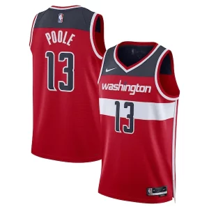 Jordan Poole Washington Wizards Nike Unisex Swingman Jersey Icon Edition Red Gorgeous Ideal for Collectors