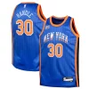 Julius Randle New York Knicks Nike Youth Swingman Replica Jersey Elegant City Edition Blue Perfect for Game Day