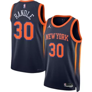 Julius Randle New York Knicks Trendy Jordan Brand Unisex Swingman Jersey Statement Edition Navy Ideal for Collectors