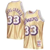 Kareem Abdul Trendy Jabbar Los Angeles Lakers 75th Anniversary 1983/84 Hardwood Classics Swingman Jersey Gold Ideal for Collectors