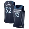 Karl Anthony Towns Minnesota Elegant Timberwolves Nike Unisex Swingman Jersey Icon Edition Navy Perfect for Game Day