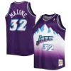 Karl Malone Utah Jazz Big & Tall Hardwood Classics 1996/97 Swingman Jersey Stylish Purple/White Great for Fans