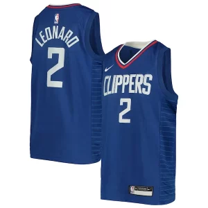 Kawhi Fabulous Leonard LA Clippers Nike Youth Swingman Jersey Icon Edition Royal/White Ideal for Collectors