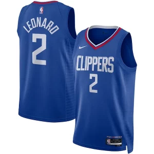 Kawhi Leonard LA Clippers Elegant Nike Unisex Swingman Jersey Icon Edition Royal/White Perfect for Game Day