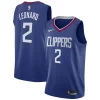 Kawhi Leonard LA Clippers Fabulous Nike 2019/20 Swingman Jersey Blue Icon Edition Great for Fans