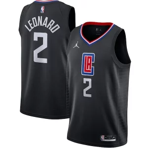 Kawhi Leonard LA Clippers Jordan Brand 2020/21 Swingman Jersey Statement Edition Black Gorgeous Ideal for Collectors