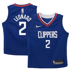 Kawhi Leonard LA Clippers Nike Preschool Dri FIT Swingman Player Jersey Chic Icon Edition Royal Must - Have for Jerseys Lovers