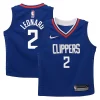 Kawhi Leonard LA Clippers Nike Toddler Swingman Trendy Player Jersey Icon Edition Blue Must - Have for Jerseys Lovers