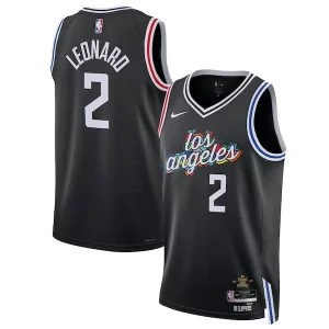 Kawhi Leonard LA Clippers Nike Unisex 2022/23 Swingman Jersey City Edition Black Gorgeous Perfect for Game Day