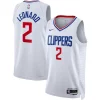 Kawhi Leonard LA Clippers Nike Unisex Swingman Eye - catching Jersey Association Edition White/Royal Ideal for Collectors