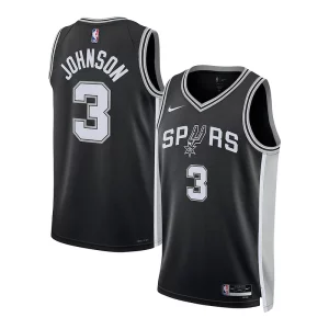 Keldon Johnson San Antonio Spurs Nike Unisex Swingman Jersey Gorgeous Association Edition Black Great for Fans