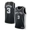 Keldon Johnson San Antonio Spurs Nike Unisex Swingman Jersey Icon Edition Chic Black/White for Basketball Enthusiasts