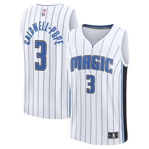 Kentavious Caldwell Pope Orlando Magic Fast Break Replica Player Jersey Association Edition Gorgeous White Perfect for Game Day