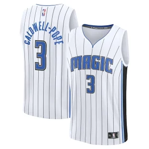 Kentavious Eye - catching Caldwell Pope Orlando Magic Youth Fast Break Replica Player Jersey Association Edition White Perfect for Game Day