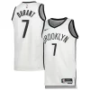 Kevin Durant Brooklyn Gorgeous Nets Nike Unisex Swingman Jersey Association Edition White/Black for Basketball Enthusiasts