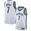 Kevin Durant Brooklyn Nets Nike Unisex Swingman Jersey Eye - catching Association Edition White/Black Ideal for Collectors