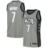 Kevin Durant Brooklyn Trendy Nets Nike Swingman Player Jersey Statement Edition Gray/Blue Must - Have for Jerseys Lovers