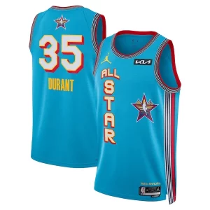 Kevin Durant Jordan Brand Unisex 2025 NBA All Star Game Swingman Player Fabulous Jersey Light Blue Great for Fans