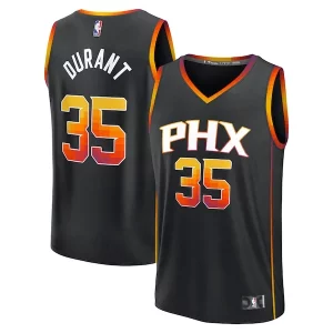 Kevin Durant Phoenix Suns Fast Break Replica Player Jersey Statement Edition Stylish Black Ideal for Collectors
