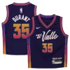 Kevin Durant Phoenix Suns Gorgeous Nike Preschool Swingman Replica Jersey City Edition Purple Great for Fans