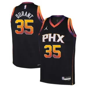 Kevin Durant Phoenix Suns Jordan Brand Youth 2022/23 Swingman Jersey Statement Edition Black Fabulous Ideal for Collectors