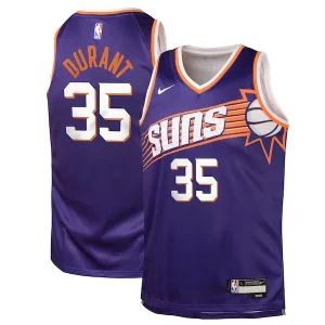 Kevin Durant Phoenix Suns Nike Unique Youth Swingman Jersey Purple Icon Must - Have for Jerseys Lovers