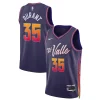 Kevin Durant Phoenix Suns Nike Unisex 2023/24 Swingman Jersey Purple City Edition Elegant for Basketball Enthusiasts