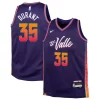 Kevin Durant Phoenix Suns Nike Youth Swingman Replica Jersey City Edition Eye - catching Purple Great for Fans