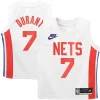 Kevin Durant Premium Brooklyn Nets Nike Preschool 2022/23 Swingman Jersey White Classic Edition Great for Fans