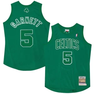 Kevin Garnett Boston Celtics 2012 Premium Authentic Player Jersey Kelly Green Must - Have for Jerseys Lovers