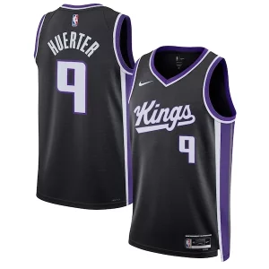 Kevin Huerter Sacramento Kings Nike Unisex Stylish Swingman Jersey Icon Edition Black for Basketball Enthusiasts