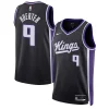 Kevin Huerter Sacramento Kings Nike Unisex Swingman Jersey Association Edition Chic Black Ideal for Collectors