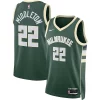 Khris Middleton Milwaukee Bucks Unique Nike Unisex Swingman Jersey Icon Edition Hunter Green Ideal for Collectors