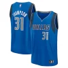 Klay Thompson Dallas Mavericks Youth Fast Break Replica Player Jersey Icon Edition Blue Chic Must - Have for Jerseys Lovers
