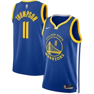 Klay Thompson Golden State Warriors Fabulous Nike Unisex Swingman Jersey Icon Edition Royal/White Ideal for Collectors