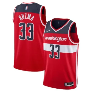 Kyle Kuzma Washington Wizards Nike Unisex Swingman Jersey Icon Stylish Edition Red Great for Fans