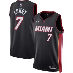 Kyle Lowry Miami Heat Nike Unisex Swingman Jersey Icon Trendy Edition Black Perfect for Game Day