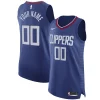 LA Clippers Nike Chic 2020/21 Authentic Custom Jersey Blue Icon Edition Must - Have for Jerseys Lovers