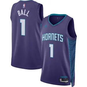 LaMelo Ball Charlotte Hornets Fabulous Jordan Brand Unisex Swingman Jersey Statement Edition Purple Ideal for Collectors
