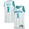 LaMelo Ball Charlotte Hornets Jordan Brand Unisex Swingman Jersey Association Edition White/Teal Gorgeous Great for Fans