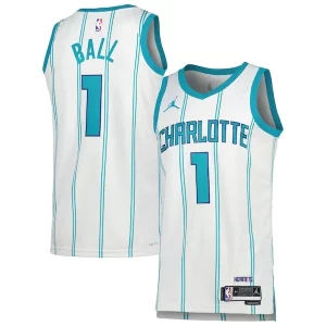 LaMelo Ball Charlotte Hornets Jordan Brand Unisex Swingman Jersey Association Edition White/Teal Gorgeous Great for Fans