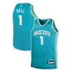 LaMelo Chic Ball Charlotte Hornets Jordan Brand Youth Swingman Replica Jersey City Edition Teal for Basketball Enthusiasts