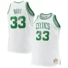 Larry Bird Boston Celtics Big & Tall 1985/86 Hardwood Classics Swingman Stylish Jersey White Perfect for Game Day