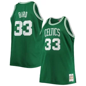 Larry Bird Boston Celtics Big & Tall Elegant 1985/86 NBA 75th Anniversary Diamond Swingman Jersey Kelly Green Perfect for Game Day
