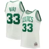 Larry Bird Boston Celtics Hardwood Classics 1985/86 Swingman Jersey Fabulous White/Kelly Green Ideal for Collectors