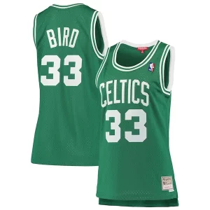 Larry Bird Boston Celtics Women's 1985 86 Hardwood Classics Swingman Jersey Premium Kelly Green for Basketball Enthusiasts