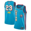 LeBron James Jordan Brand Unisex 2025 NBA All Star Game Swingman Player Jersey Light Trendy Blue Perfect for Game Day