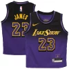 LeBron James Los Angeles Lakers Nike Toddler 2024/25 Swingman Player Jersey City Edition Purple Trendy Ideal for Collectors