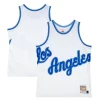 Los Angeles Lakers Hardwood Eye - catching Classics Blown Out Fashion Jersey White Ideal for Collectors